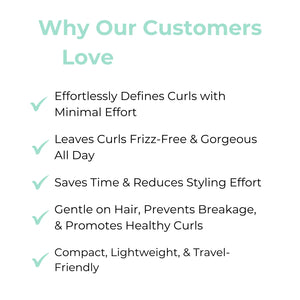 CurlAura – Frizz Free Defining Hairbrush