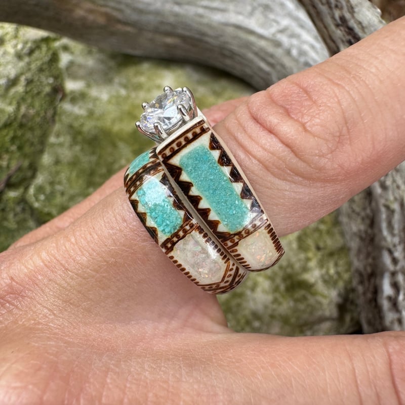 StagMark – Unique Ring from Natural Shed Antlers