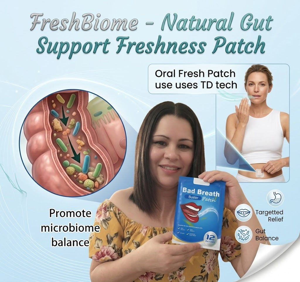 FreshBiome – Natural Gut Support Freshness Patch