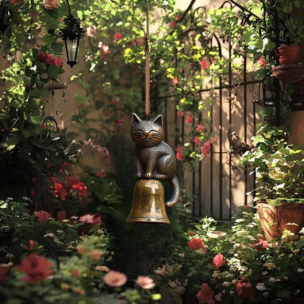 MeowMelody – Whimsical Cat Wind Chime