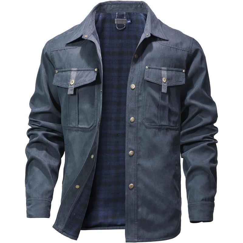 TimberRidge - Cozy Plaid Cold-Weather Jacket