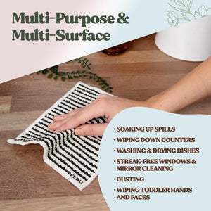 EcoWipe - Swedish Dishcloths - Replace Paper Towels & Reduce Waste
