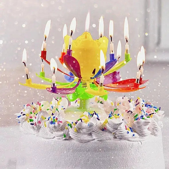 Musical Magic Birthday Candle marnetic