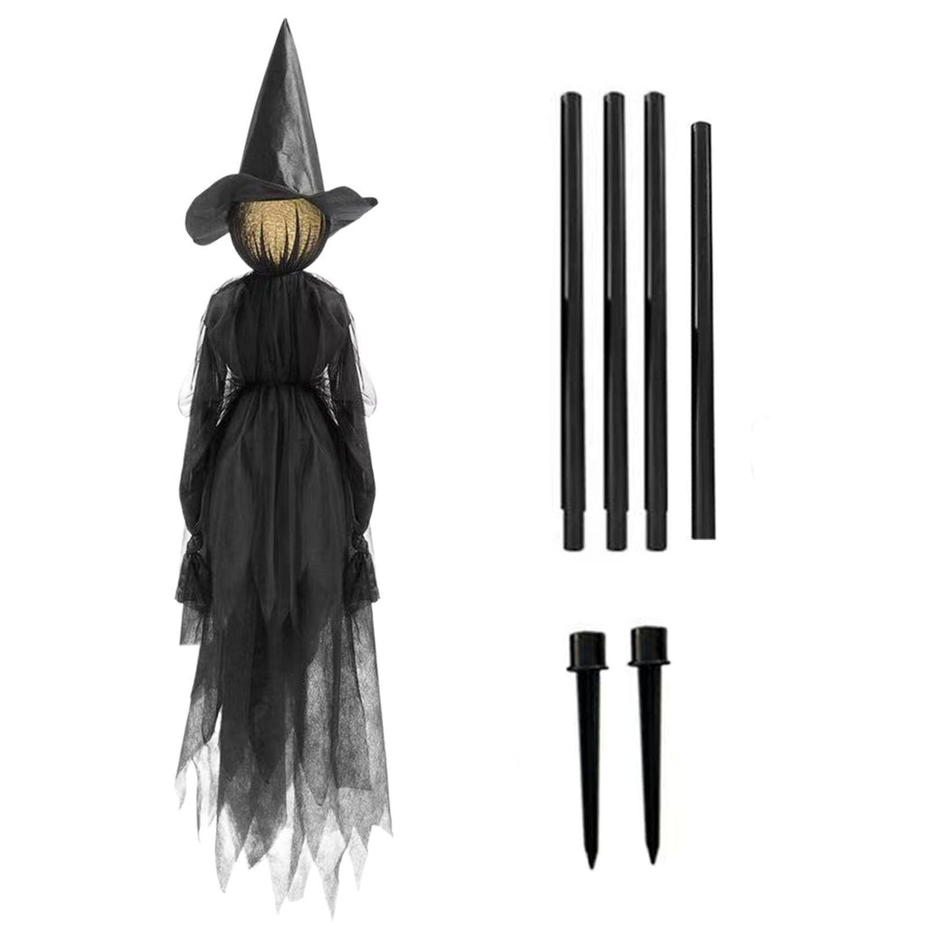 WitchGlow – Lighted Halloween Witch Garden Stakes