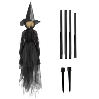 WitchGlow – Lighted Halloween Witch Garden Stakes