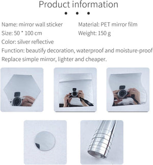 ReflectEase – Flexible Stick On Mirror Sheets