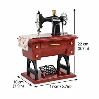 MemoirBox – Retro Sewing Machine Music Box