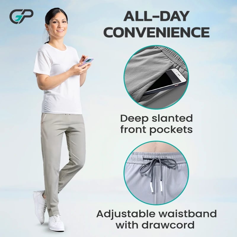 GlideFlex - Everyday Comfort Joggers That Breathe and Move