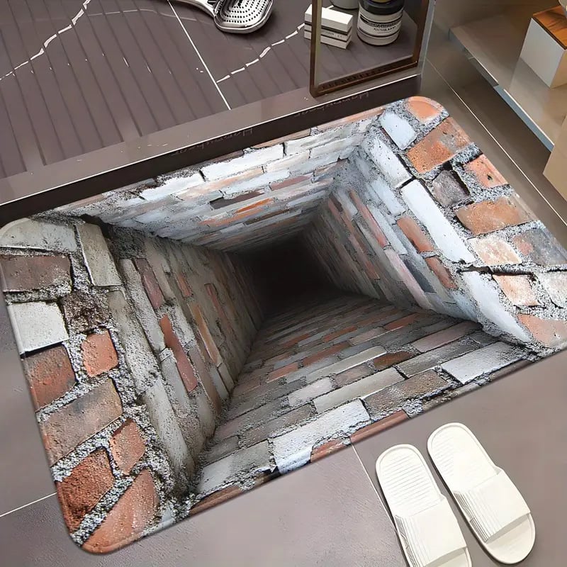 DepthDive - Eye-Catching 3D Doormat