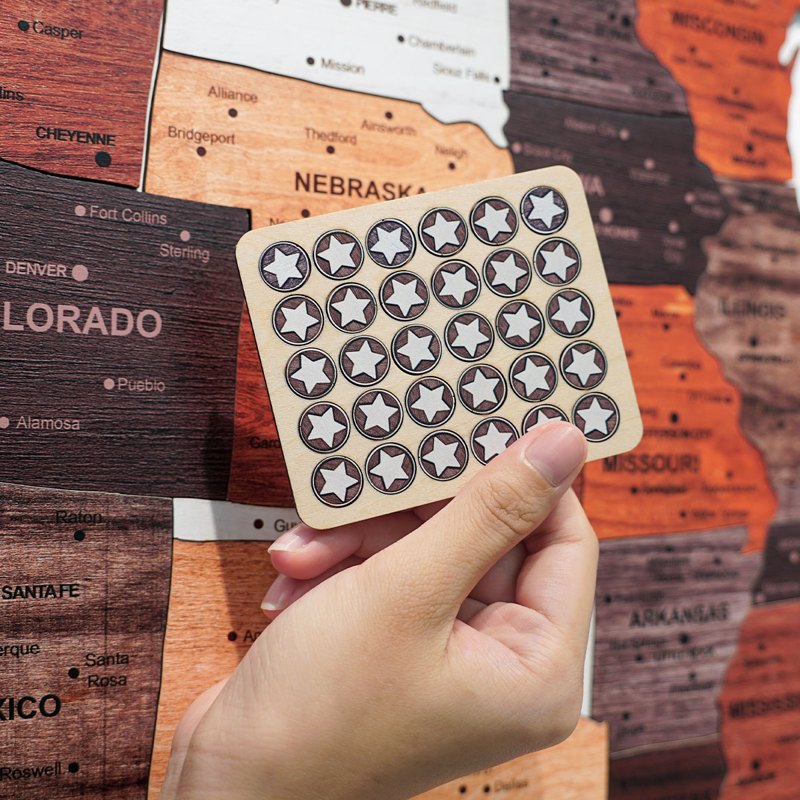 MapMakers – Custom United States Wooden Puzzle