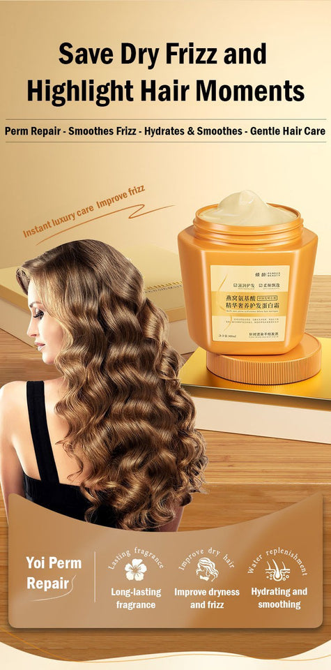 Glossé - Hair Revitalizing Cream | Amino Essence for Silky Perfection