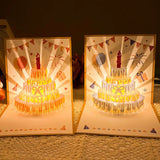 MagicMelody - Light & Music Birthday Greeting Card