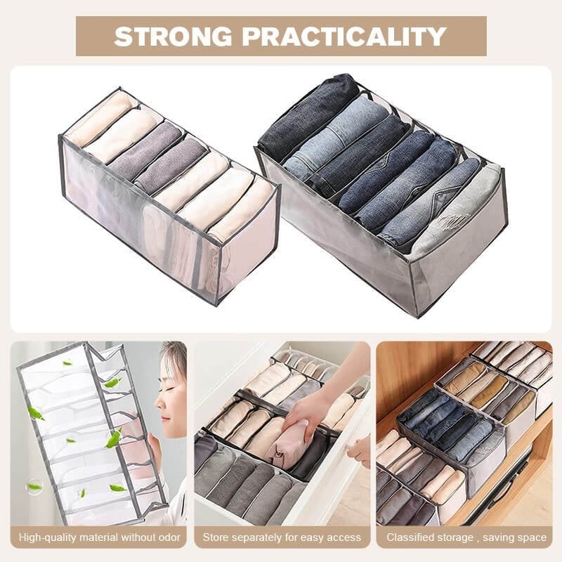 NeatNest - Foldable Wardrobe Organizer Box