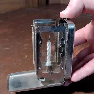 GlowFold – Compact Candle Lantern