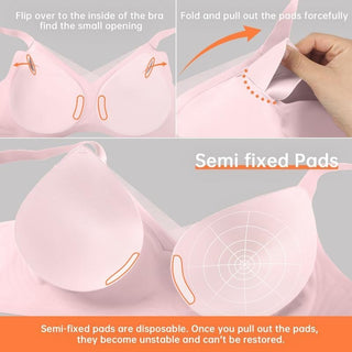 SkinMuse V - Wire-Free Deep V Bra for Flattering Silhouette