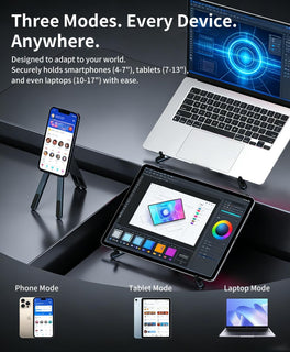 Phone Tablet and Laptop Modes