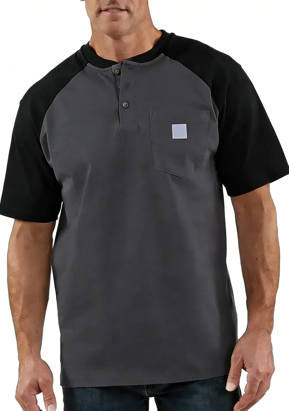 StyleFusion – Premium Color Block Casual Shirt