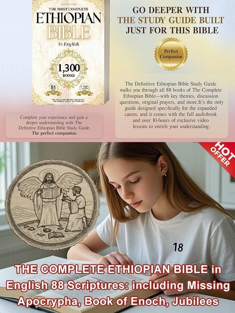 🔥LAST DAY 70% OFF🔥THE COMPLETE ETHIOPIAN BIBLE in English