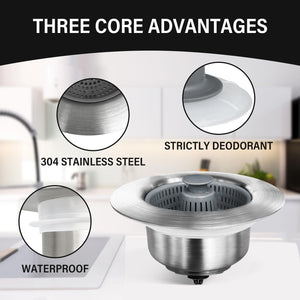 PlumbGuard - Smart Bounce Core Drain Strainer
