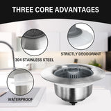 PlumbGuard - Smart Bounce Core Drain Strainer
