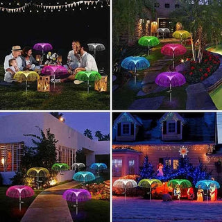 JellyGlow – Solar Color-Changing Jellyfish Lights