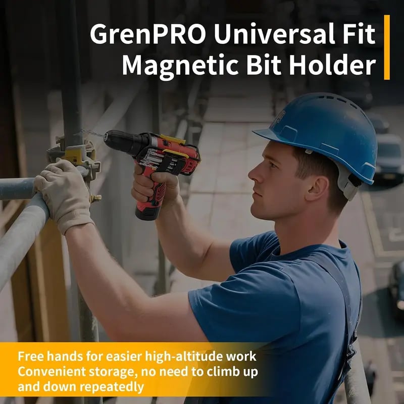 BitReach – Universal Cordless Drill Bit Holder