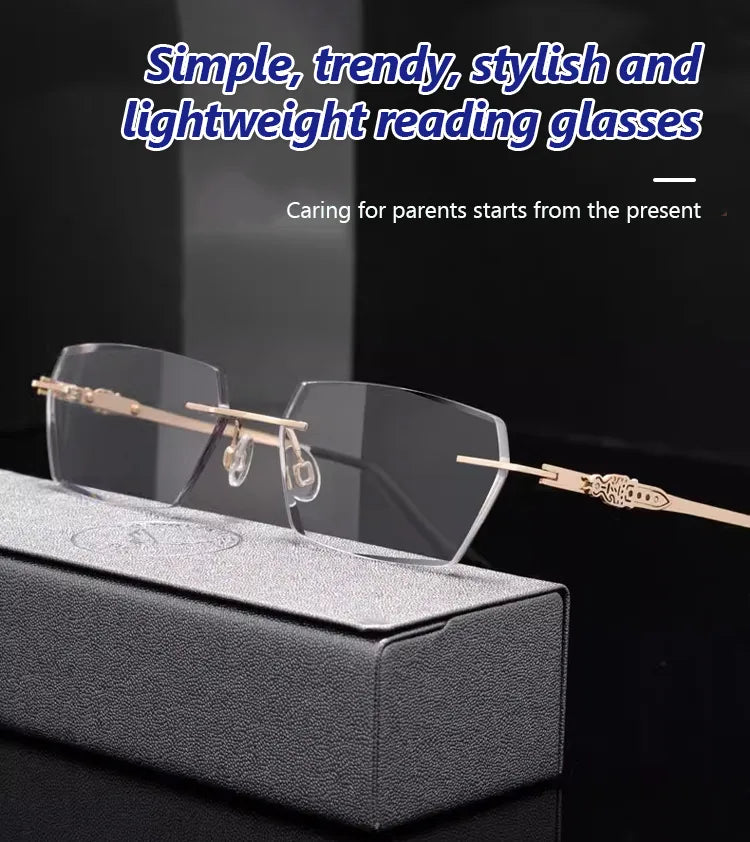 VisionLite – Frameless High-Grade Reading Glasses