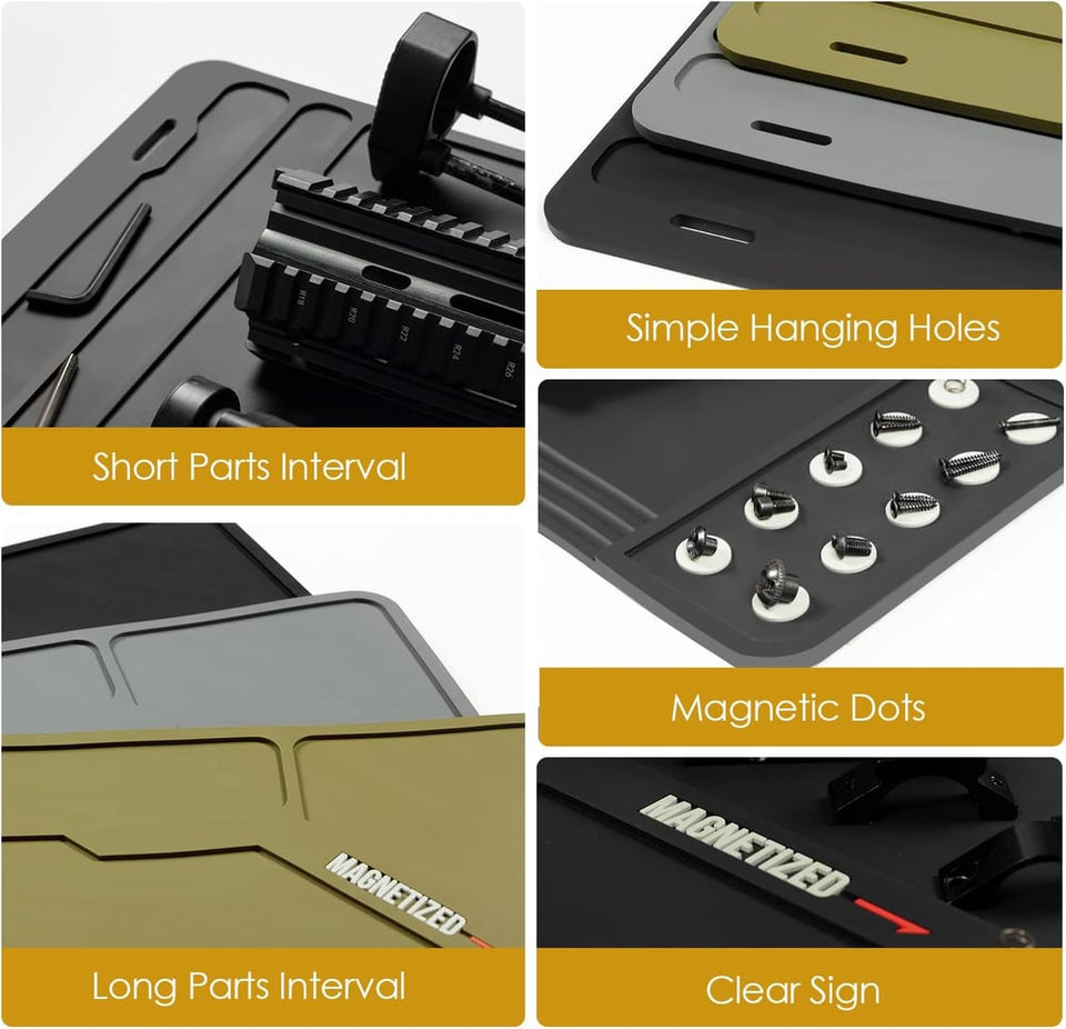 ArmourMat - Magnetic Gun Cleaning Workstation