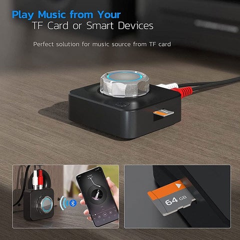 EchoBridge – Bluetooth 5.0 Stereo Receiver