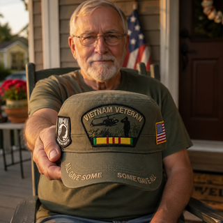 🇺🇸 Last Day Promo: 49% OFF 🎖️ - Vietnam Veteran Tribute Military Cadet Cap