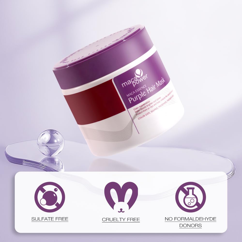BrassNeutral – Professional Purple Hair Mask