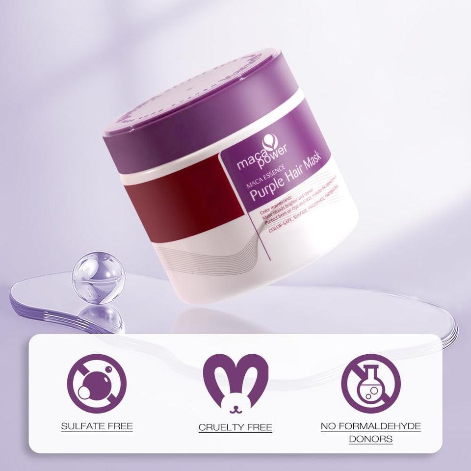 BrassNeutral – Professional Purple Hair Mask