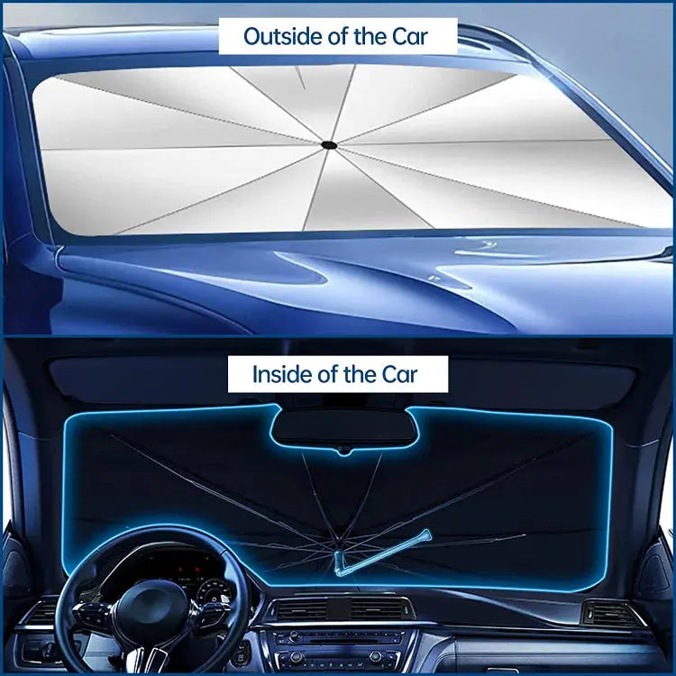 HeatShield™ - Car Windshield Sun Shade Umbrella Marnetic