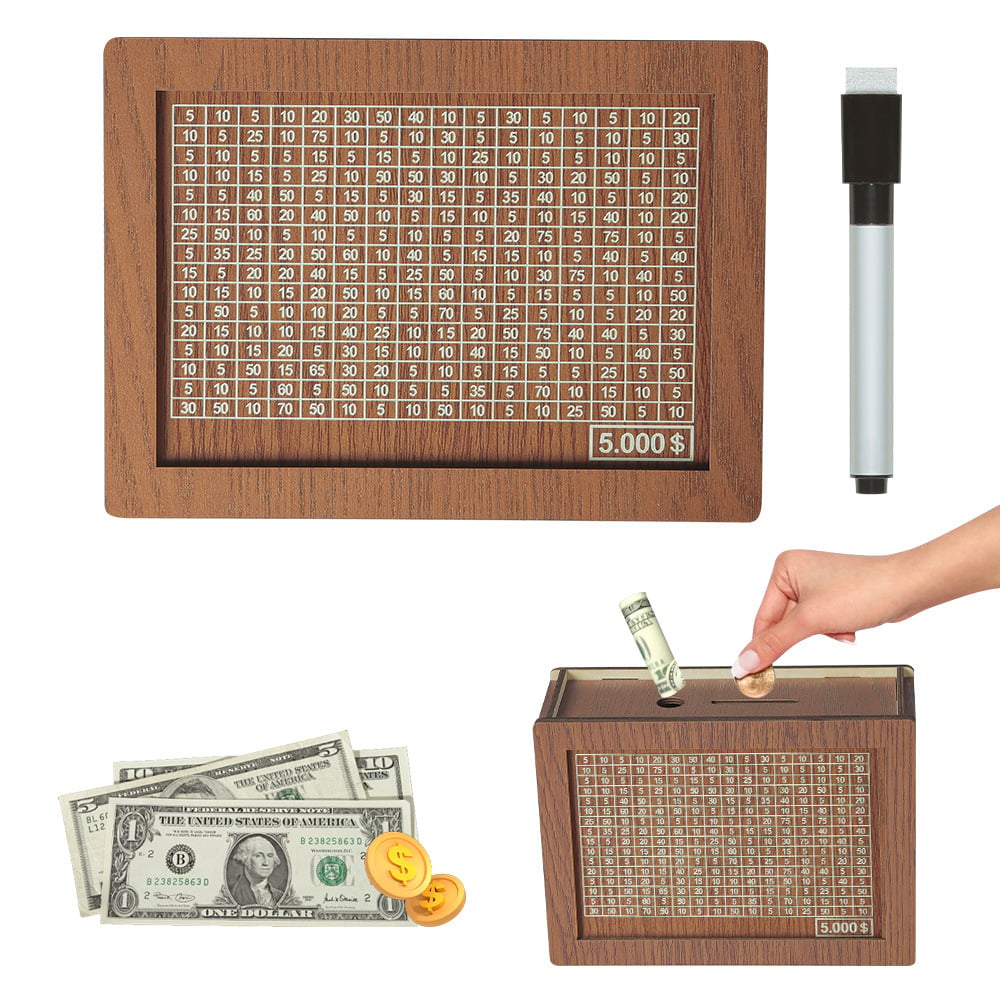 VaultCraft - Premium Wooden Savings Box