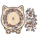 WhiskerWonder - Morandi Cat Puzzle for Mindful Fun