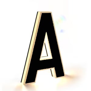 RaySign - Solar LED House Number Sign