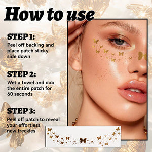 GlowFreckles – Gold Glitter Freckles for Flawless Skin