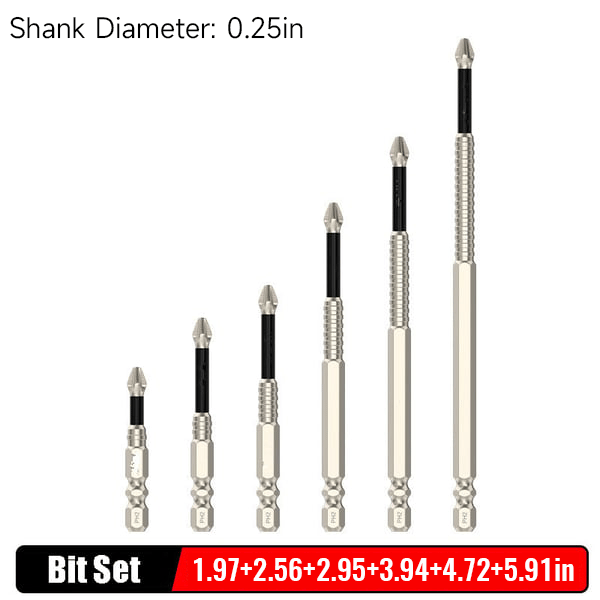 MagnaBit – High-Magnetic Screwdriver Drill Bit Set