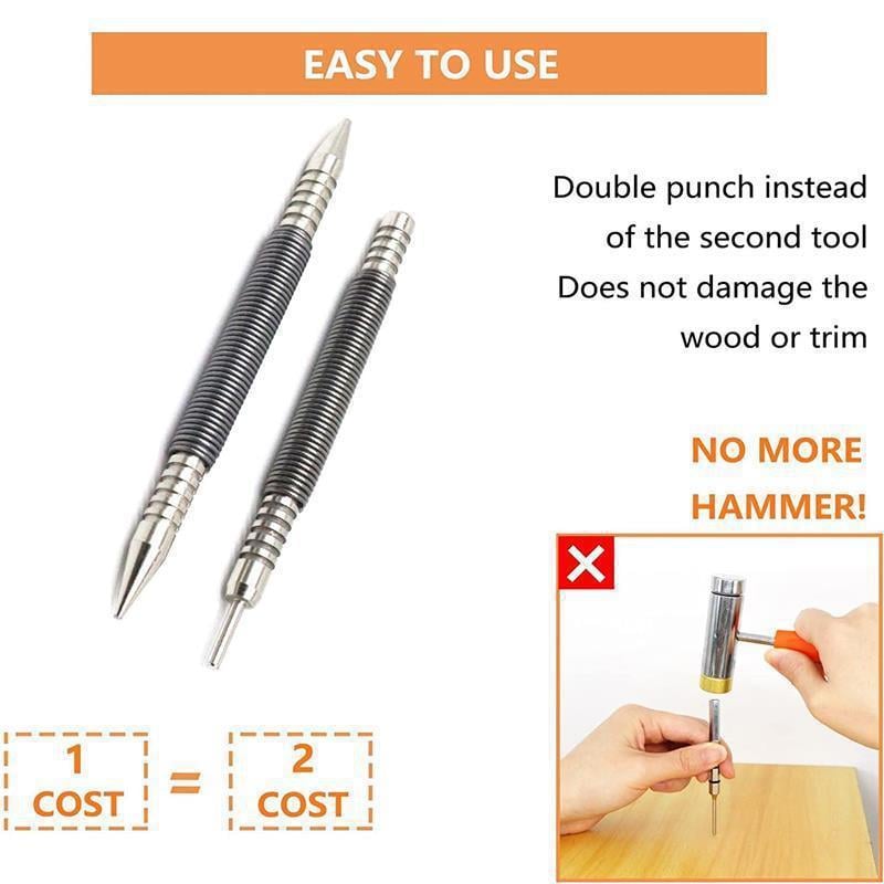 TapFix – Hammerless Nail Set Punch Tool