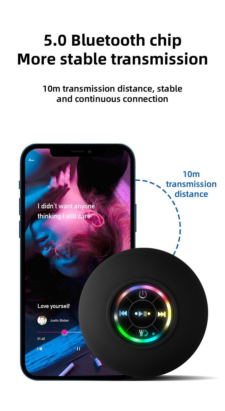 GlowSound - Mini Waterproof Speaker
