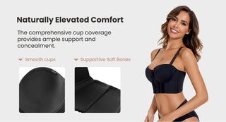 VelourFit - Premium Invisible Sculpt Bra