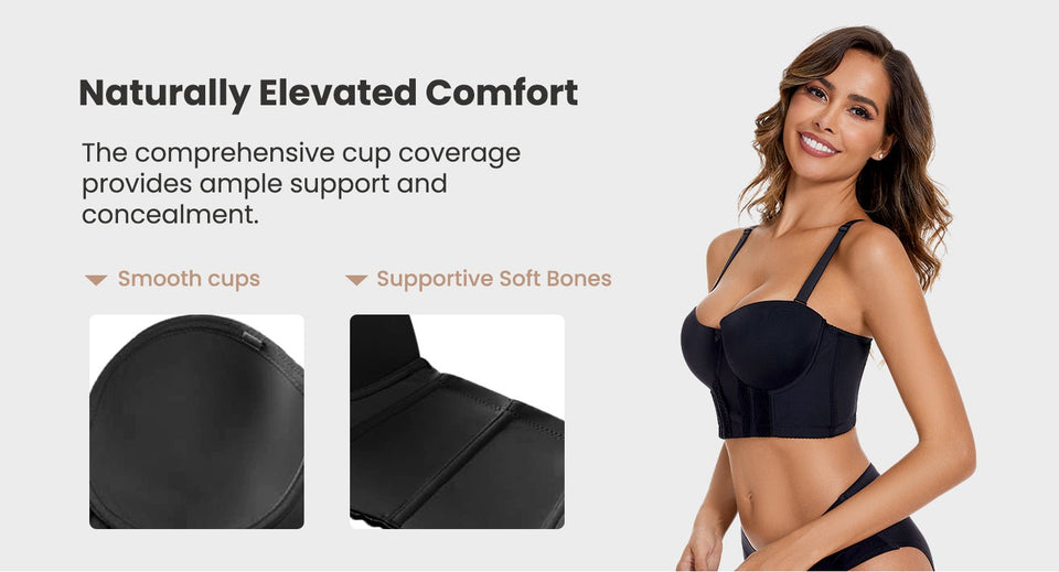 VelourFit - Premium Invisible Sculpt Bra