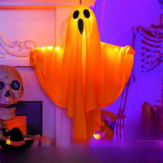MysticGlow - Halloween Enchanted Ghost Chandelier