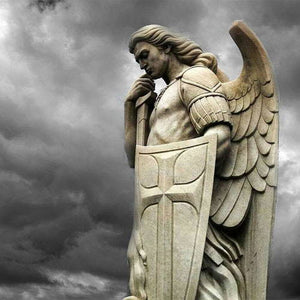 DivineGuard - Elegant Arch angel Necklace