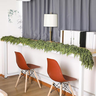 PineAura | Cozy Christmas Cypress Garland