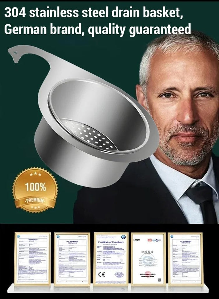 PureSink - Swan Basket – Keep drains clean in style