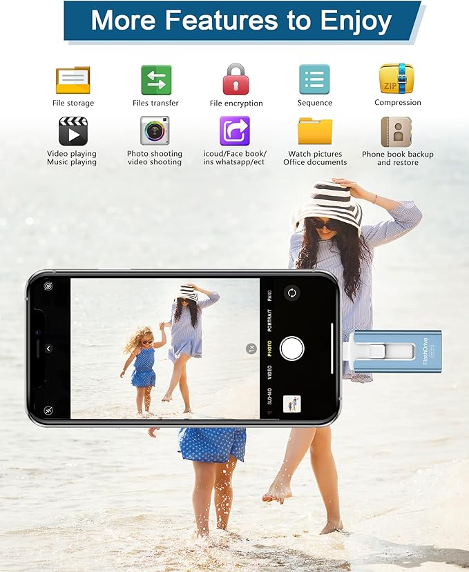 DataBridge – 4 in 1 Phone & Computer USB Drive