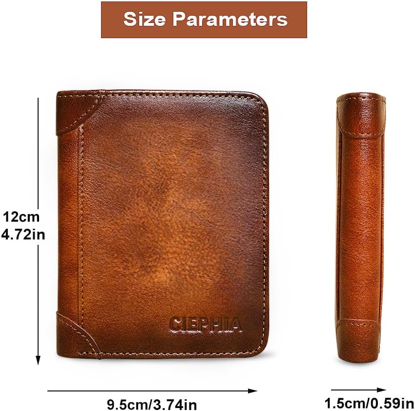 PrimeGuard - Genuine Leather RFID Wallet