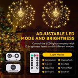 StarLume – Hanging Starburst Fairy Lights
