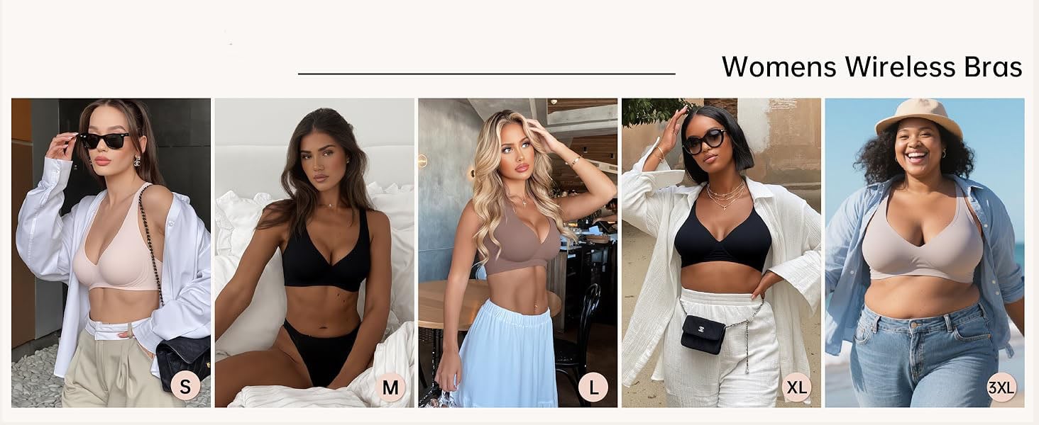 CurveHug - Seamless Wireless Bra